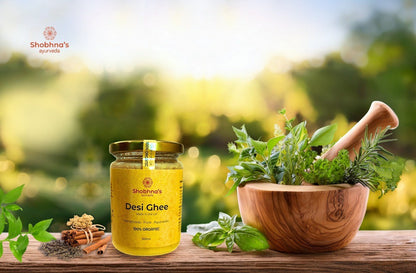 Pure Organic Desi Ghee | Handcrafted in the UK | Made from Grass-Fed British Cow's Milk | Gluten Free | For Vegetarians | Keto Friendly | Gut Health | 300ml